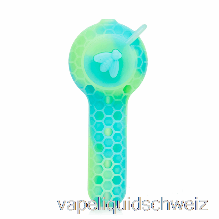 Stratus 2-in-1 Silikonlöffel Aqua Glow (UV-Blau / UV-Grün) Vape Schweiz